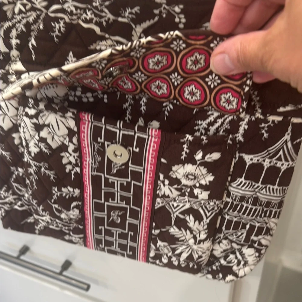 NWT Vintage Vera Bradley Julia Imperial pattern  Crossbody Bag - Picture 3 of 9